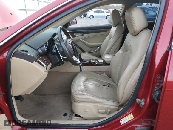 2010 Cadillac CTS with VIN 1G6DM5EV1A0135662, listed as a Copart auction lot 85854594 with 85,093 mi miles and Salvage Title. Bid and sale history available at DreamBid. Image 7.