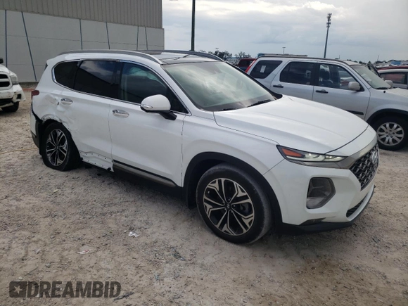 2020 Hyundai Santa Fe Limited with VIN 5NMS53AA0LH239118, listed as a Copart auction lot 71769394 with 37,626 mi miles and Non Repairable. Bid and sale history available at DreamBid. Image 4.