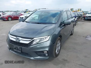 2018 Honda Odyssey EX-L with VIN 5FNRL6H74JB096849, listed as a IAAI auction lot 42136514 with 119,675 mi miles. Bid and sale history available at carsss.com. Image 17.