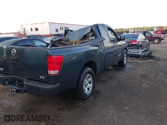 2005 Nissan Titan XE with VIN 1N6BA06A35N554629, listed as a IAAI auction lot 42572827 with 219,914 mi miles and . Bid and sale history available at DreamBid. Image 4.