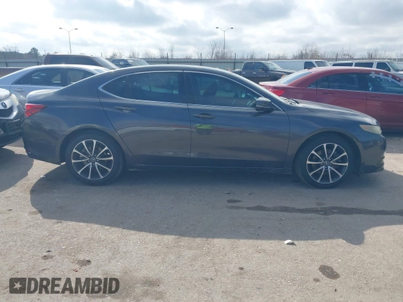 2015 Acura TLX V6 Tech with VIN 19UUB3F54FA000636, listed as a IAAI auction lot 41465496 with 139,263 mi miles. Bid and sale history available at carsss.com. Image 13.