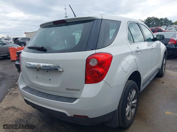 2013 Chevrolet Equinox LS with VIN 2GNALBEK7D1140193, listed as a IAAI auction lot 41929518 with 118,411 mi miles. Bid and sale history available at carsss.com. Image 4.