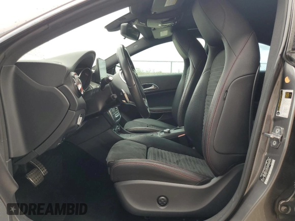 2018 Mercedes-Benz CLA 250 with VIN WDDSJ4EB0JN680225, listed as a Copart auction lot 43581334 with 53,538 mi miles and . Bid and sale history available at DreamBid. Image 7.