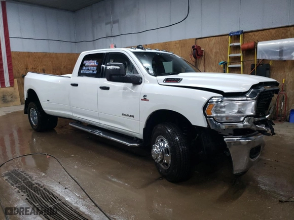 2024 Ram 3500 Big Horn with VIN 3C63RRHL5RG341383, listed as a Copart auction lot 52864635 with 74,193 mi miles and Non Repairable. Bid and sale history available at carsss.com. Image 4.