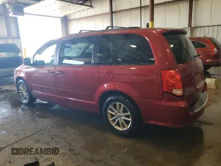 2014 Dodge Grand Caravan SXT with VIN 2C4RDGCG6ER122145, listed as a Copart auction lot 54435605 with 156,196 mi miles and Salvage Title. Bid and sale history available at DreamBid. Image 2.