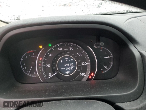 2015 Honda CR-V LX with VIN 5J6RM4H3XFL022347, listed as a Copart auction lot 84016714 with 49,150 mi miles and Salvage Title. Bid and sale history available at DreamBid. Image 9.