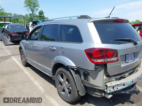 2015 Dodge Journey Crossroad z VIN 3C4PDCGG1FT692093, wystawiony jako IAAI lot #42161540 z przebiegiem 175 454 mil mil oraz . Historia ofert i sprzedaży dostępna na DreamBid. Obrazek 3.
