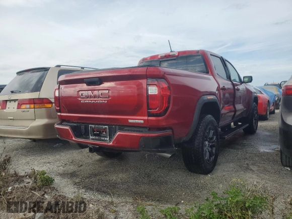 2024 GMC Canyon 2WD Elevation with VIN 1GTP5BEK9R1148967, listed as a Copart auction lot 74948314 with 0 mi miles and Non Repairable. Bid and sale history available at carsss.com. Image 3.