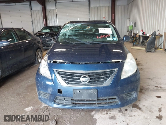 2014 Nissan Versa SV with VIN 3N1CN7AP0EL823558, listed as a IAAI auction lot 41605455 with 161,054 mi miles. Bid and sale history available at carsss.com. Image 12.