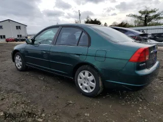 2002 Honda Civic EX with VIN 2HGES26852H595839, listed as a Copart auction lot 51760795 with 131,539 mi miles and Clean Title. Bid and sale history available at carsss.com. Image 2.