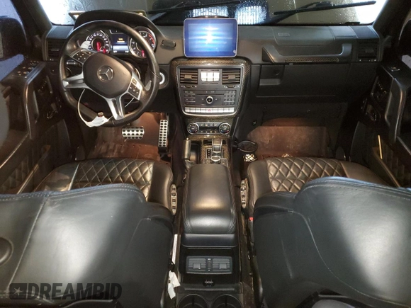 2017 Mercedes-Benz G-Class AMG G 63 with VIN WDCYC7DF5HX273627, listed as a Copart auction lot 49098875 with 0 mi miles and Salvage Title. Bid and sale history available at carsss.com. Image 8.