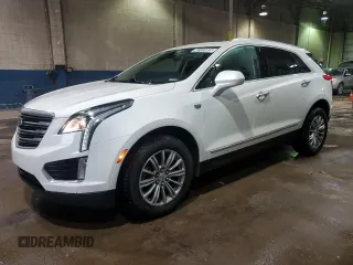 2017 Cadillac XT5 Luxury FWD with VIN 1GYKNBRS5HZ114913, listed as a Copart auction lot 43122805 with 138,977 mi miles and Clean Title. Bid and sale history available at carsss.com. Image 1.