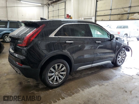 2020 Cadillac XT4 AWD Premium Luxury with VIN 1GYFZDR46LF119731, listed as a Copart auction lot 57614305 with 17,614 mi miles and Salvage title. Bid and sale history available at DreamBid. Image 3.
