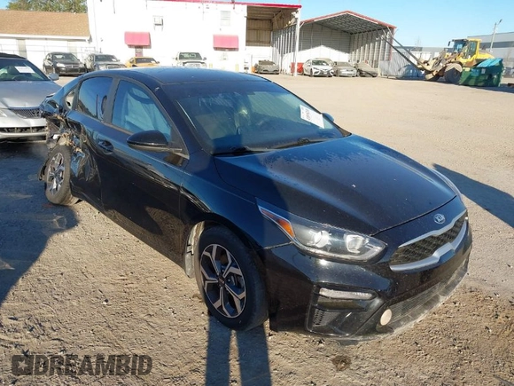 2019 Kia Forte LXS with VIN 3KPF24AD8KE133273, listed as a IAAI auction lot 41816210 with 102,697 mi miles. Bid and sale history available at carsss.com. Image 1.