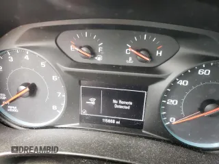 2018 Chevrolet Equinox LT with VIN 3GNAXJEVXJS606983, listed as a Copart auction lot 57243435 with 115,668 mi miles and Salvage title. Bid and sale history available at DreamBid. Image 9.