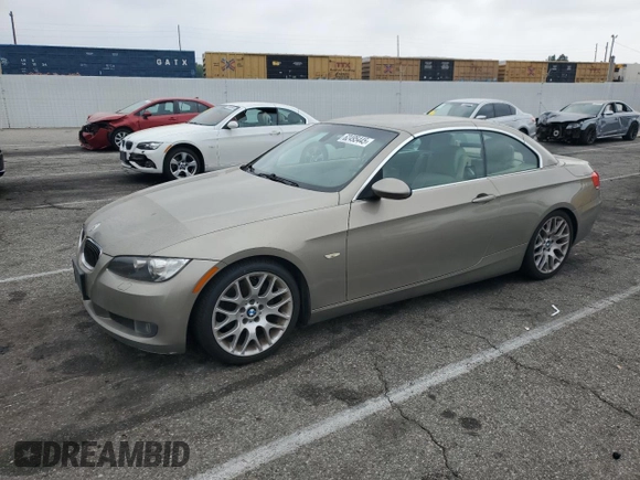 2007 BMW 3 Series 328i with VIN WBAWR33587PX78277, listed as a Copart auction lot 62495445 with 229,162 mi miles and Salvage title. Bid and sale history available at DreamBid. Image 1.