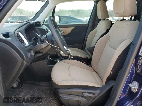 2018 Jeep Renegade Sport with VIN ZACCJBAB8JPJ44121, listed as a Copart auction lot 46393245 with 85,293 mi miles and Salvage title. Bid and sale history available at DreamBid. Image 7.