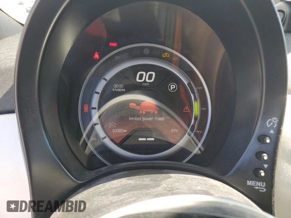 2015 FIAT 500e с VIN 3C3CFFGE9FT522920, выставлен на аукционе Copart как лот 62600915 с пробегом 53 300 миль миль и Чистый • Clean title. История ставок и продаж доступна на DreamBid. Изображение 9.