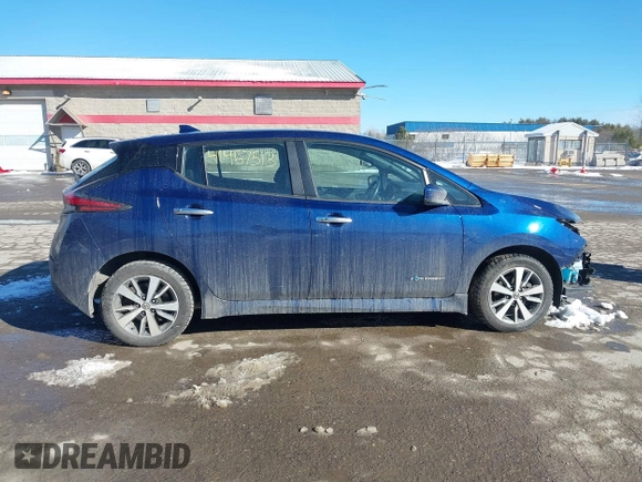 2019 Nissan LEAF SL Plus with VIN 1N4BZ1CP3KC320319, listed as a IAAI auction lot 41467513 with 53,702 mi miles and . Bid and sale history available at DreamBid. Image 13.