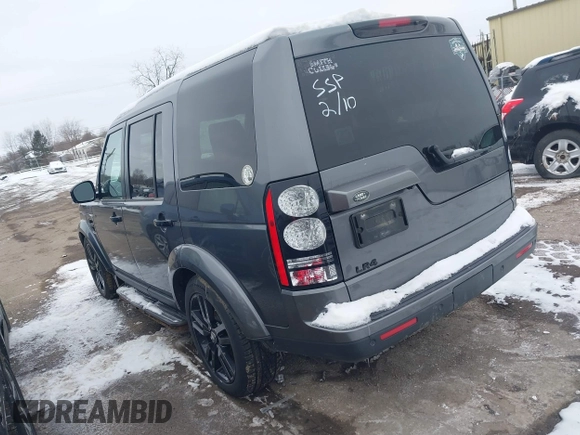 2016 Land Rover LR4 HSE with VIN SALAG2V61GA796537, listed as a IAAI auction lot 41630551 with 149,492 mi miles and . Bid and sale history available at DreamBid. Image 3.