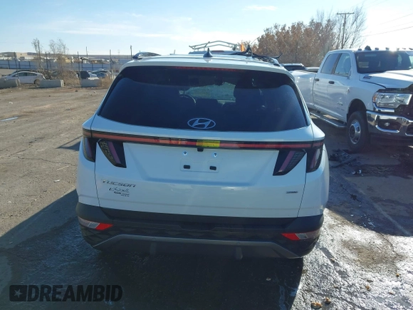 2022 Hyundai Tucson Limited with VIN 5NMJECAE5NH027087, listed as a IAAI auction lot 40995326 with 15,083 mi miles. Bid and sale history available at carsss.com. Image 15.