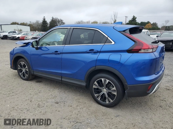 2022 Mitsubishi Eclipse Cross SE with VIN JA4ASWAA8NZ050022, listed as a Copart auction lot 79305314 with 40,617 mi miles and Salvage title. Bid and sale history available at DreamBid. Image 2.