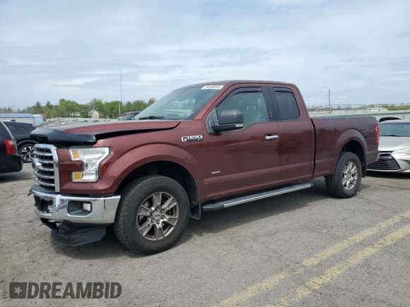 2016 Ford F-150 XLT with VIN 1FTEX1EP7GFC46662, listed as a Copart auction lot 54408895 with 141,111 mi miles and Salvage Title. Bid and sale history available at carsss.com. Image 1.
