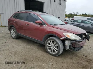 2012 Mazda CX-9 Grand Touring with VIN JM3TB2DA4C0361975, listed as a Copart auction lot 49380905 with 178,215 mi miles and Salvage Title. Bid and sale history available at carsss.com. Image 4.