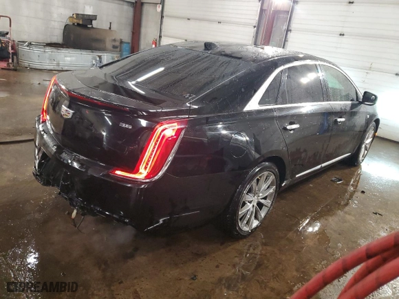 2018 Cadillac XTS Livery Package with VIN 2G61U5S32J9153440, listed as a Copart auction lot 87922845 with 272,892 mi miles and Salvage Title. Bid and sale history available at carsss.com. Image 3.