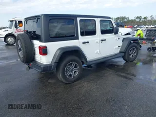 2023 Jeep Wrangler Sport S with VIN 1C4HJXDN9PW540842, listed as a IAAI auction lot 41712336 with 36,017 mi miles and . Bid and sale history available at DreamBid. Image 4.