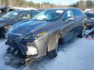 2017 Lexus RX with VIN 2T2BZMCAXHC075697, listed as a IAAI auction lot 41599002 with 37,668 mi miles. Bid and sale history available at carsss.com. Image 2.