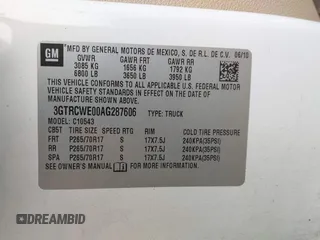2010 GMC Sierra 1500 SLT z VIN 3GTRCWE00AG287606, wystawiony jako IAAI lot #41406243 z przebiegiem 218 866 mil mil oraz . Historia ofert i sprzedaży dostępna na DreamBid. Obrazek 9.