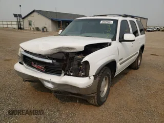 2001 GMC Yukon SLT z VIN 1GKEK13T61J150626, wystawiony jako Copart lot #49920601 z przebiegiem 224 707 mil mil oraz Czysty tytuł • Clean title. Historia ofert i sprzedaży dostępna na DreamBid. Obrazek 2.