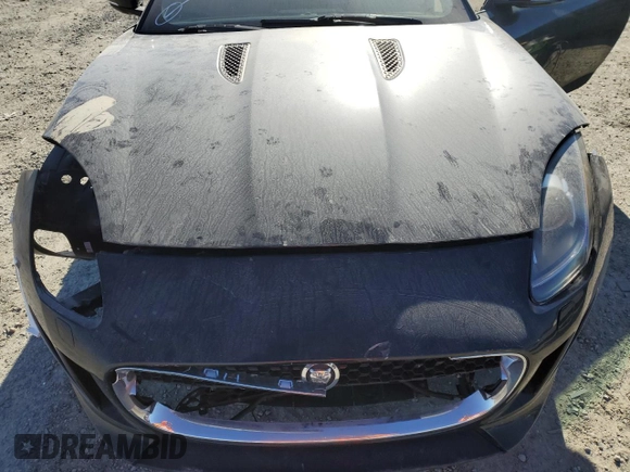 2014 Jaguar F-Type V6 with VIN SAJWA6E75E8K03346, listed as a Copart auction lot 88558275 with Not Provided miles and Salvage Title. Bid and sale history available at DreamBid. Image 11.