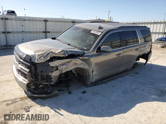 2018 Chevrolet Tahoe LS with VIN 1GNSCAKC5JR263554, listed as a Copart auction lot 48632805 with 87,445 mi miles and Salvage title. Bid and sale history available at DreamBid. Image 1.