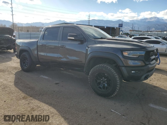 2021 Ram 1500 TRX with VIN 1C6SRFU98MN741605, listed as a Copart auction lot 84763114 with 40,065 mi miles and Salvage Title. Bid and sale history available at carsss.com. Image 4.