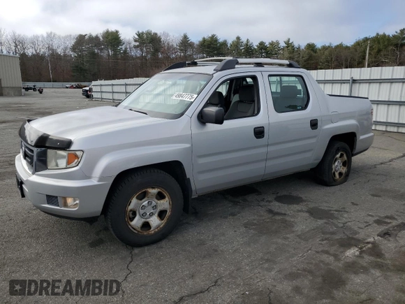 2009 Honda Ridgeline RT with VIN 2HJYK16259H501398, listed as a Copart auction lot 49847775 with 197,703 mi miles and Salvage title. Bid and sale history available at DreamBid. Image 1.