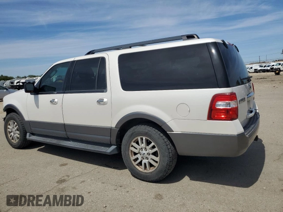 2011 Ford Expedition Max XLT with VIN 1FMJK1J57BEF18381, listed as a Copart auction lot 57161685 with 117,950 mi miles and Salvage title. Bid and sale history available at DreamBid. Image 2.