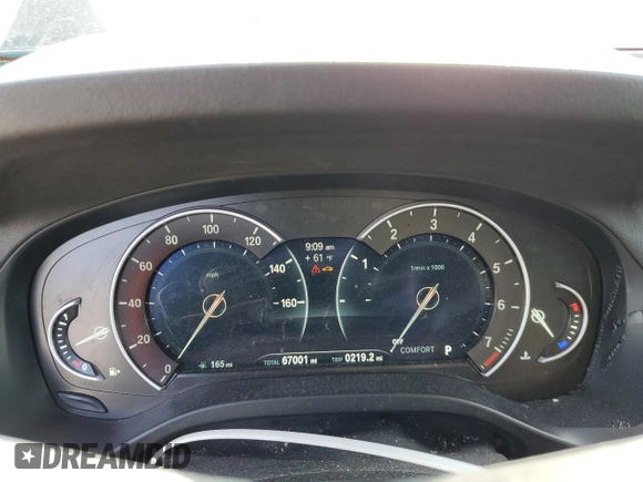 2018 BMW X3 xDrive30i with VIN 5UXTR9C57JLC79253, listed as a Copart auction lot 52624295 with 67,001 mi miles and Clean Title. Bid and sale history available at DreamBid. Image 9.