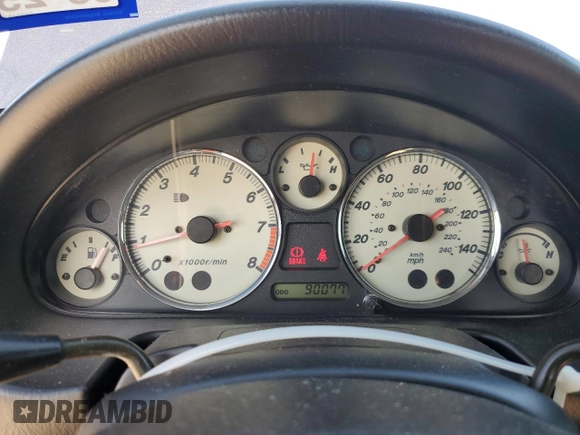2002 Mazda MX-5 Miata Cloth z VIN JM1NB353720231873, wystawiony jako Copart lot #52398015 z przebiegiem 90 077 mil mil oraz Szkoda całkowita • Salvage title. Historia ofert i sprzedaży dostępna na DreamBid. Obrazek 9.