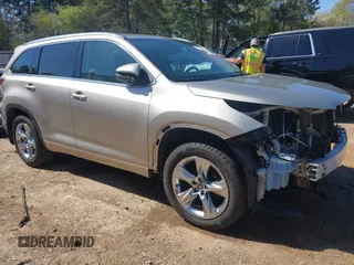 2016 Toyota Highlander Limited with VIN 5TDDKRFH0GS247135, listed as a IAAI auction lot 41853838 with 111,929 mi miles and . Bid and sale history available at DreamBid. Image 1.