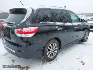 2014 Nissan Pathfinder S with VIN 5N1AR2MM7EC727589, listed as a IAAI auction lot 41360143 with 76,268 mi miles. Bid and sale history available at carsss.com. Image 4.