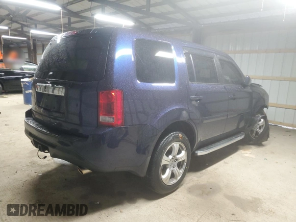 2013 Honda Pilot EX-L с VIN 5FNYF3H63DB003462, выставлен на аукционе Copart как лот 44728035 с пробегом 142 102 миль миль и Списание • Salvage title. История ставок и продаж доступна на DreamBid. Изображение 3.
