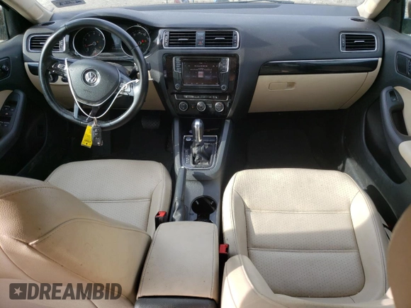 2017 Volkswagen Jetta SEL with VIN 3VWL17AJ1HM202345, listed as a Copart auction lot 51624555 with 117,344 mi miles and Salvage title. Bid and sale history available at DreamBid. Image 8.