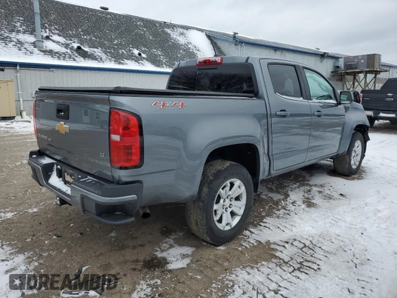 2020 Chevrolet Colorado 4WD LT with VIN 1GCGTCEN2L1107853, listed as a Copart auction lot 47819145 with 55,204 mi miles and Salvage Title. Bid and sale history available at carsss.com. Image 3.