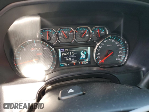 2015 Chevrolet Silverado 1500 LT with VIN 3GCUKREC9FG361511, listed as a Copart auction lot 53108195 with 139,157 mi miles and Salvage Title. Bid and sale history available at DreamBid. Image 9.