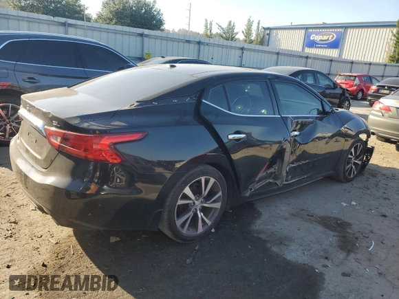 2017 Nissan Maxima S with VIN 1N4AA6AP3HC392231, listed as a Copart auction lot 77675904 with 123,897 mi miles and Salvage title. Bid and sale history available at DreamBid. Image 3.