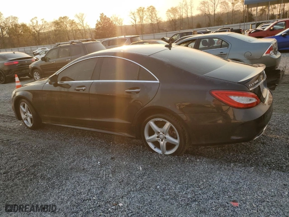 2015 Mercedes-Benz CLS-Class CLS 400 with VIN WDDLJ6FB6FA145929, listed as a Copart auction lot 49901295 with 158,982 mi miles and Clean Title. Bid and sale history available at carsss.com. Image 2.