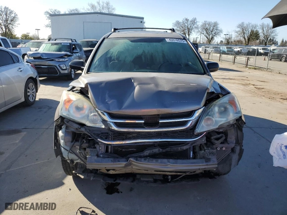 2011 Honda CR-V EX with VIN 5J6RE4H52BL055464, listed as a Copart auction lot 46910575 with 116,863 mi miles and Salvage Title. Bid and sale history available at carsss.com. Image 5.