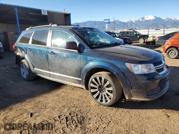 2014 Dodge Journey American Value with VIN 3C4PDCAB0ET268285, listed as a Copart auction lot 86565504 with 138,821 mi miles and Clean Title. Bid and sale history available at DreamBid. Image 4.